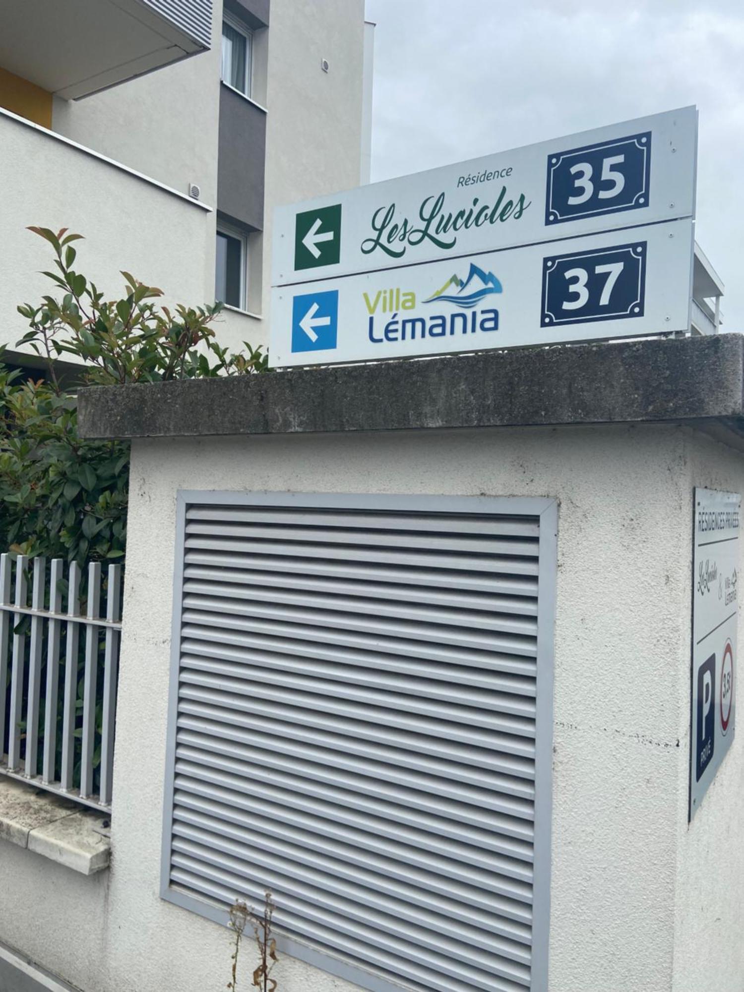 Appartement Les Lucioles à Thonon-les-Bains Extérieur photo